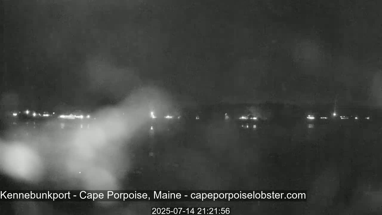 Cape Porpoise,  Inner Harbor Live Cam - Kennebunkport, Maine, USA