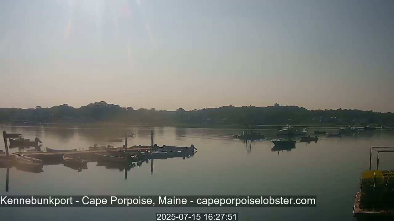 Cape Porpoise,  Inner Harbor Live Cam - Kennebunkport, Maine, USA