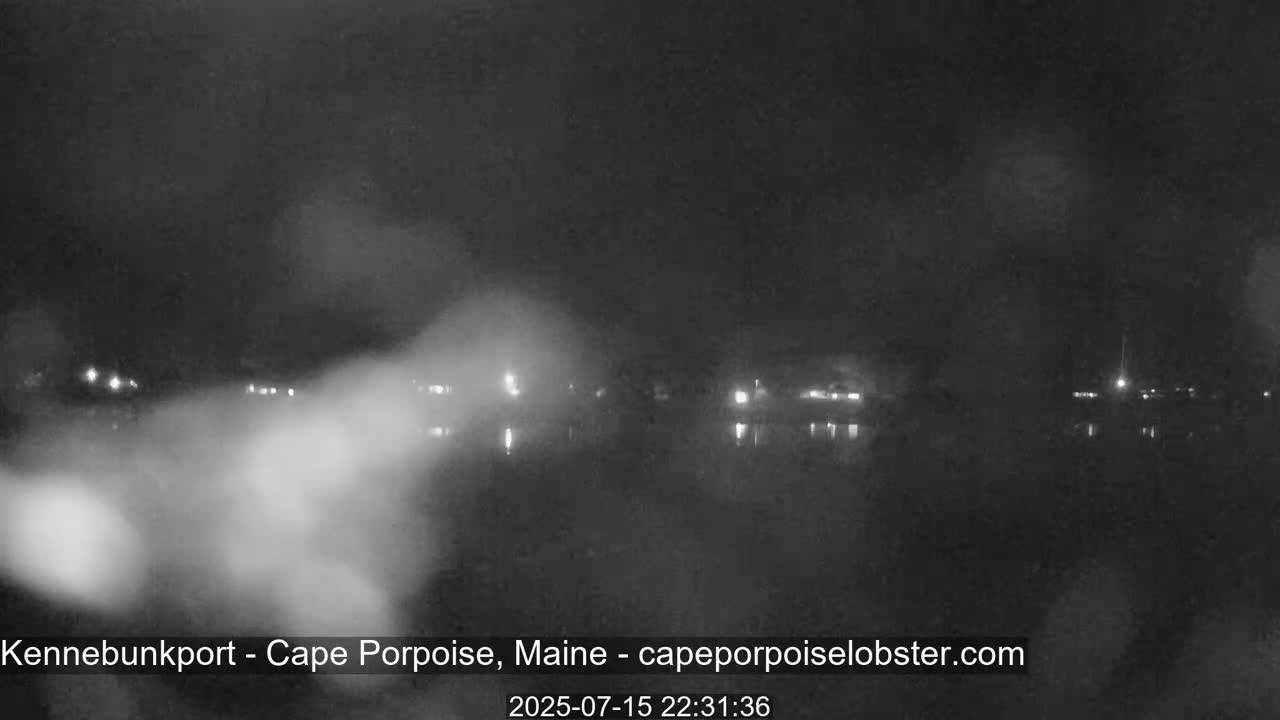 Cape Porpoise,  Inner Harbor Live Cam - Kennebunkport, Maine, USA