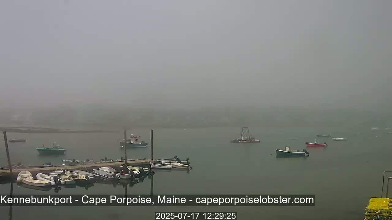 Cape Porpoise,  Inner Harbor Live Cam - Kennebunkport, Maine, USA