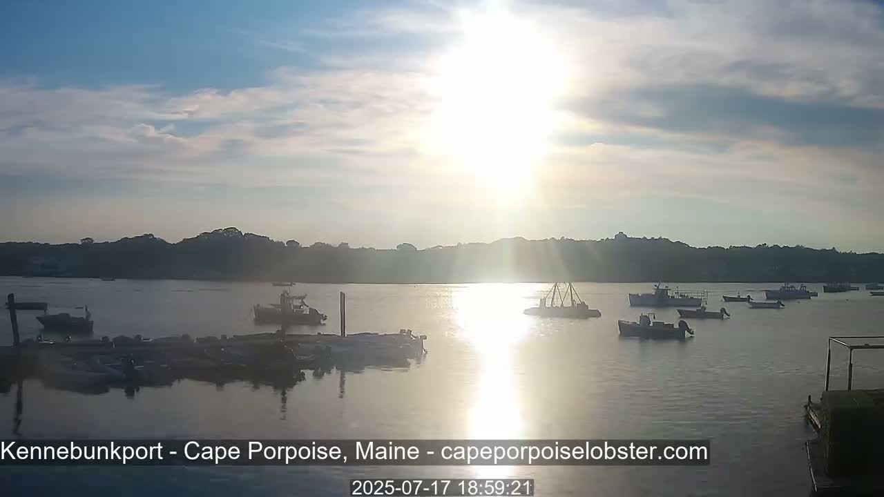 Cape Porpoise,  Inner Harbor Live Cam - Kennebunkport, Maine, USA