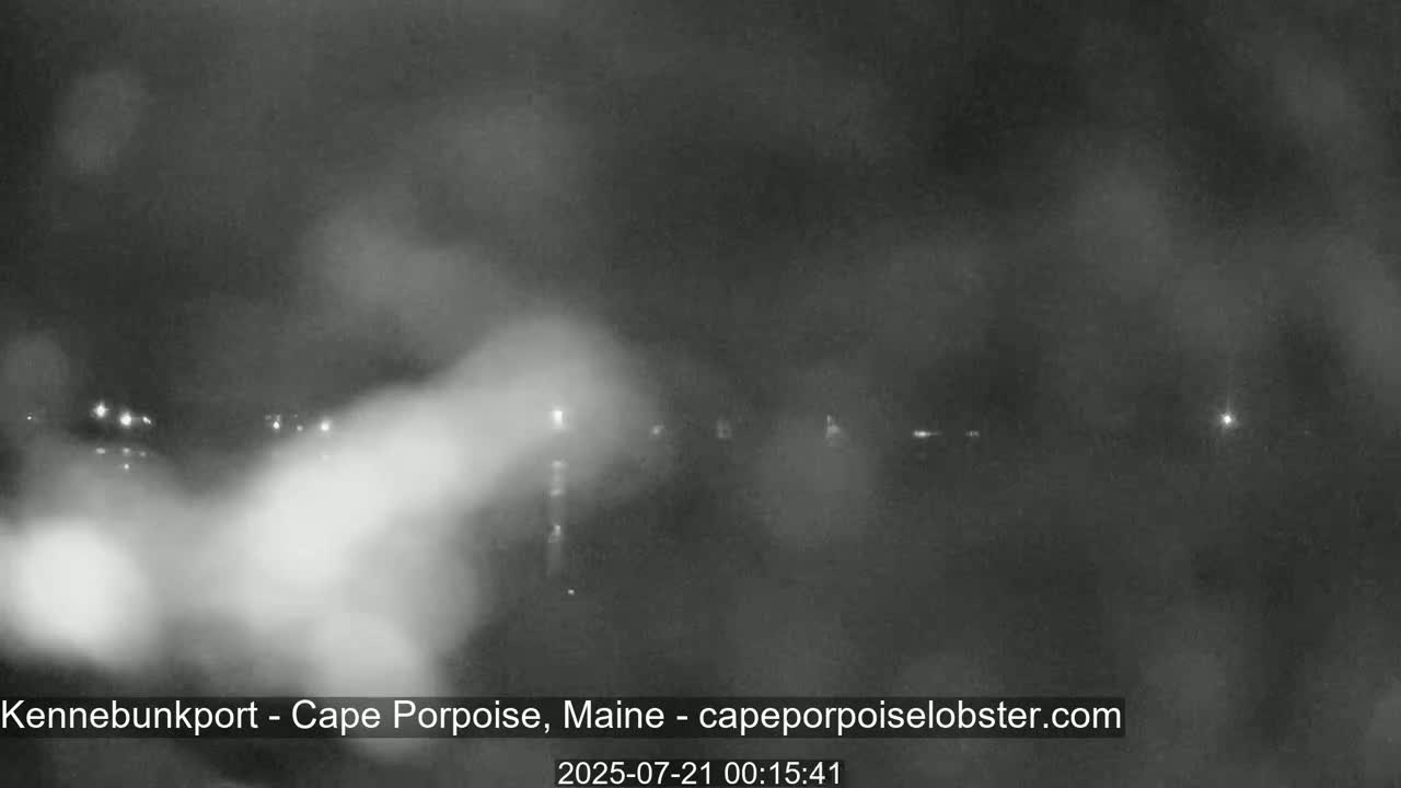 Cape Porpoise,  Inner Harbor Live Cam - Kennebunkport, Maine, USA