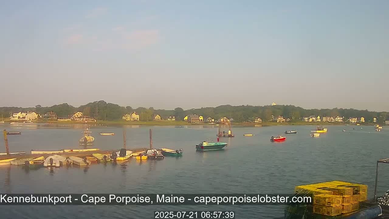 Cape Porpoise,  Inner Harbor Live Cam - Kennebunkport, Maine, USA