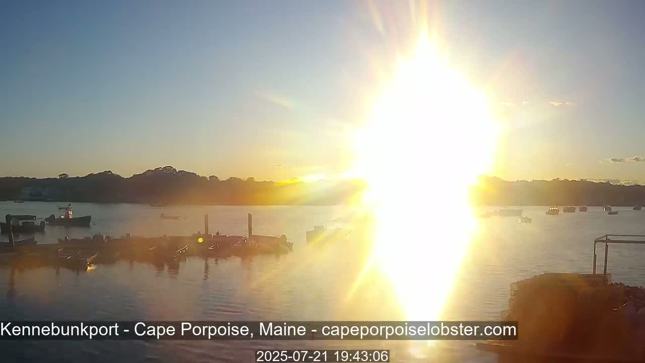 Cape Porpoise,  Inner Harbor Live Cam - Kennebunkport, Maine, USA