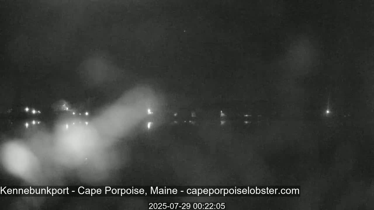 Cape Porpoise,  Inner Harbor Live Cam - Kennebunkport, Maine, USA