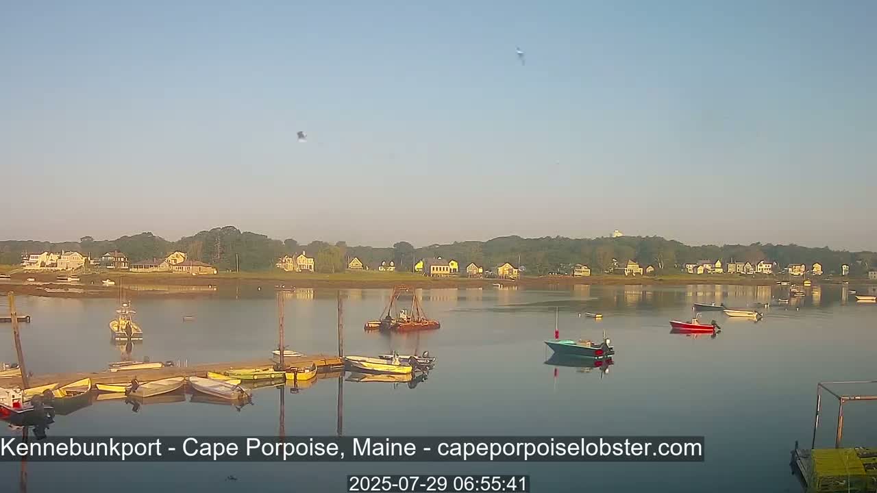 Cape Porpoise,  Inner Harbor Live Cam - Kennebunkport, Maine, USA