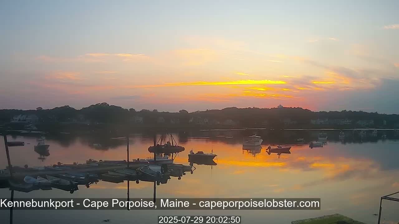 Cape Porpoise,  Inner Harbor Live Cam - Kennebunkport, Maine, USA