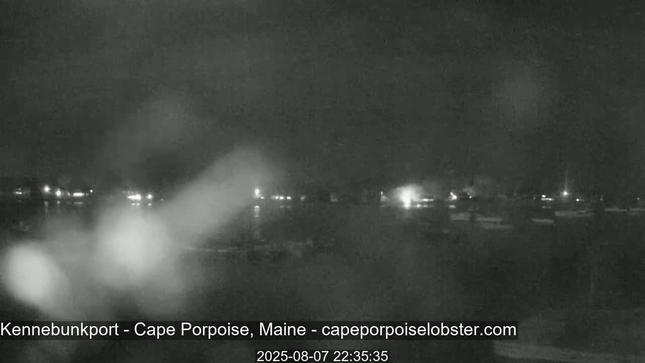Cape Porpoise,  Inner Harbor Live Cam - Kennebunkport, Maine, USA