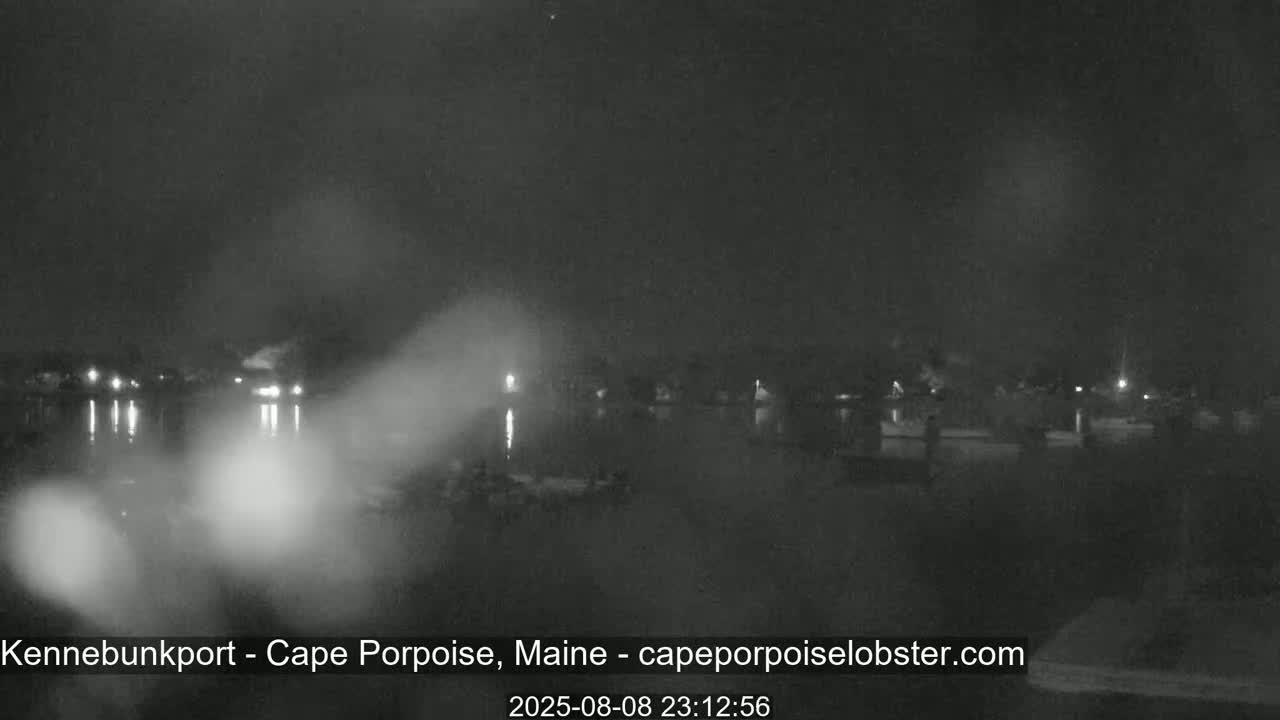 Cape Porpoise,  Inner Harbor Live Cam - Kennebunkport, Maine, USA