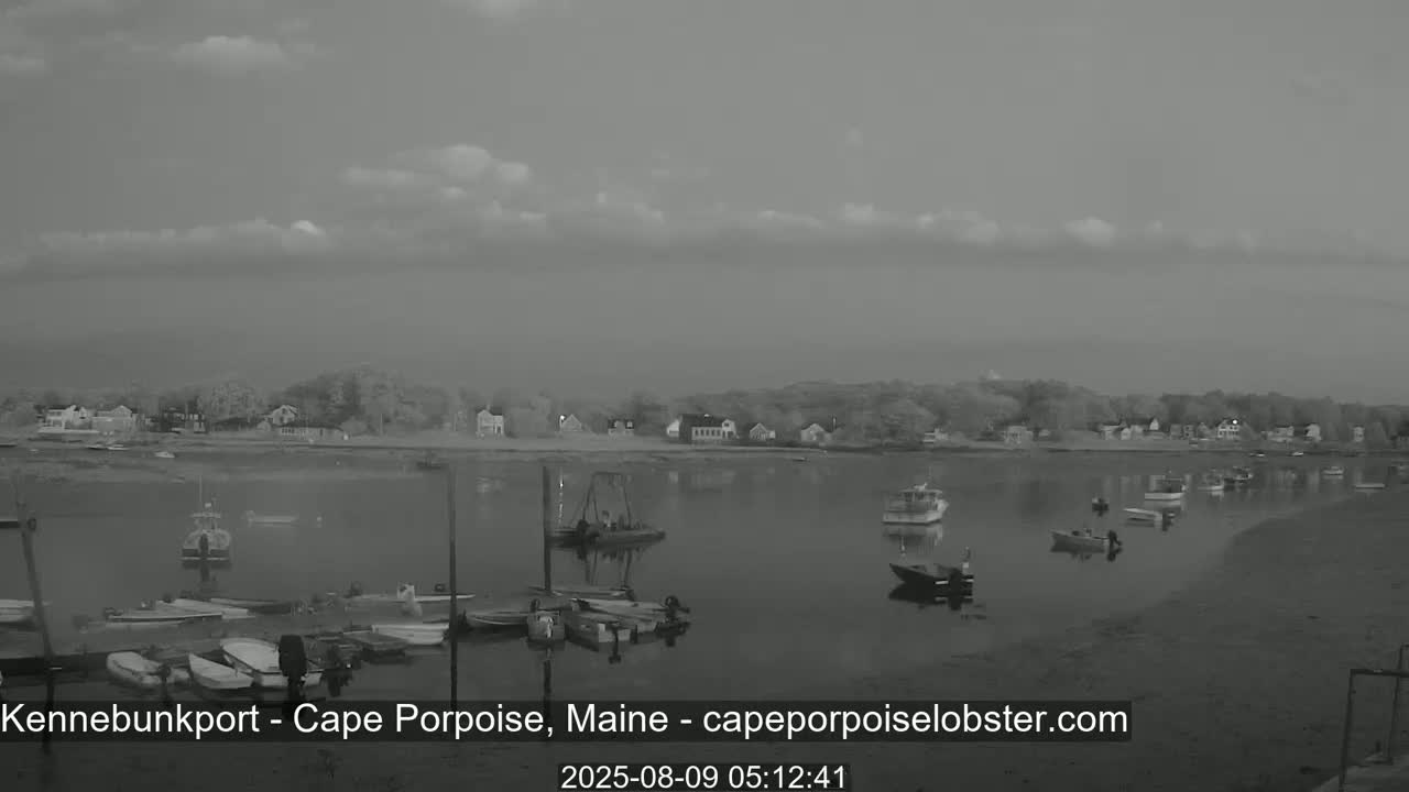 Cape Porpoise,  Inner Harbor Live Cam - Kennebunkport, Maine, USA