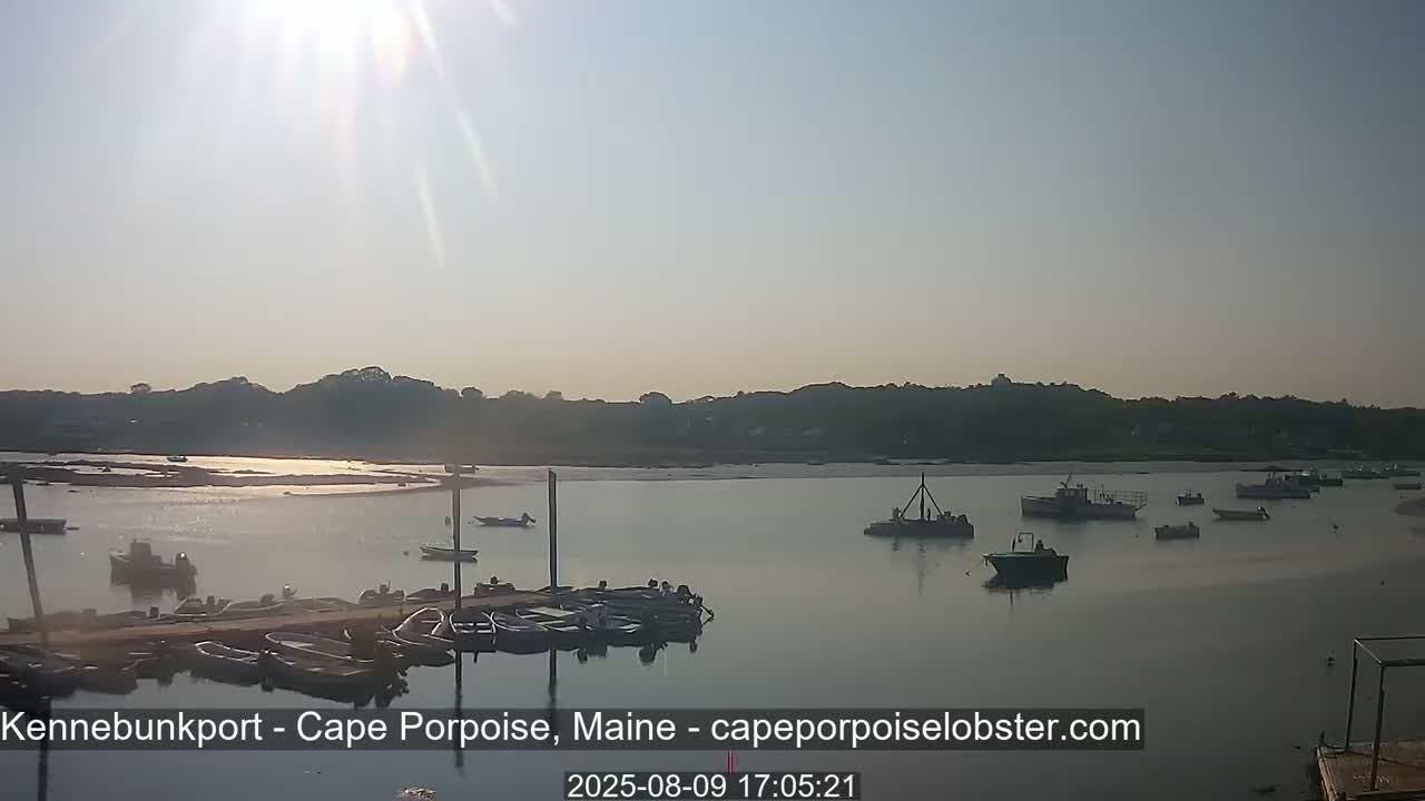 Cape Porpoise,  Inner Harbor Live Cam - Kennebunkport, Maine, USA