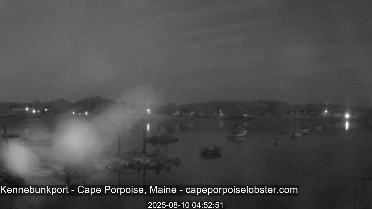 Cape Porpoise,  Inner Harbor Live Cam - Kennebunkport, Maine, USA