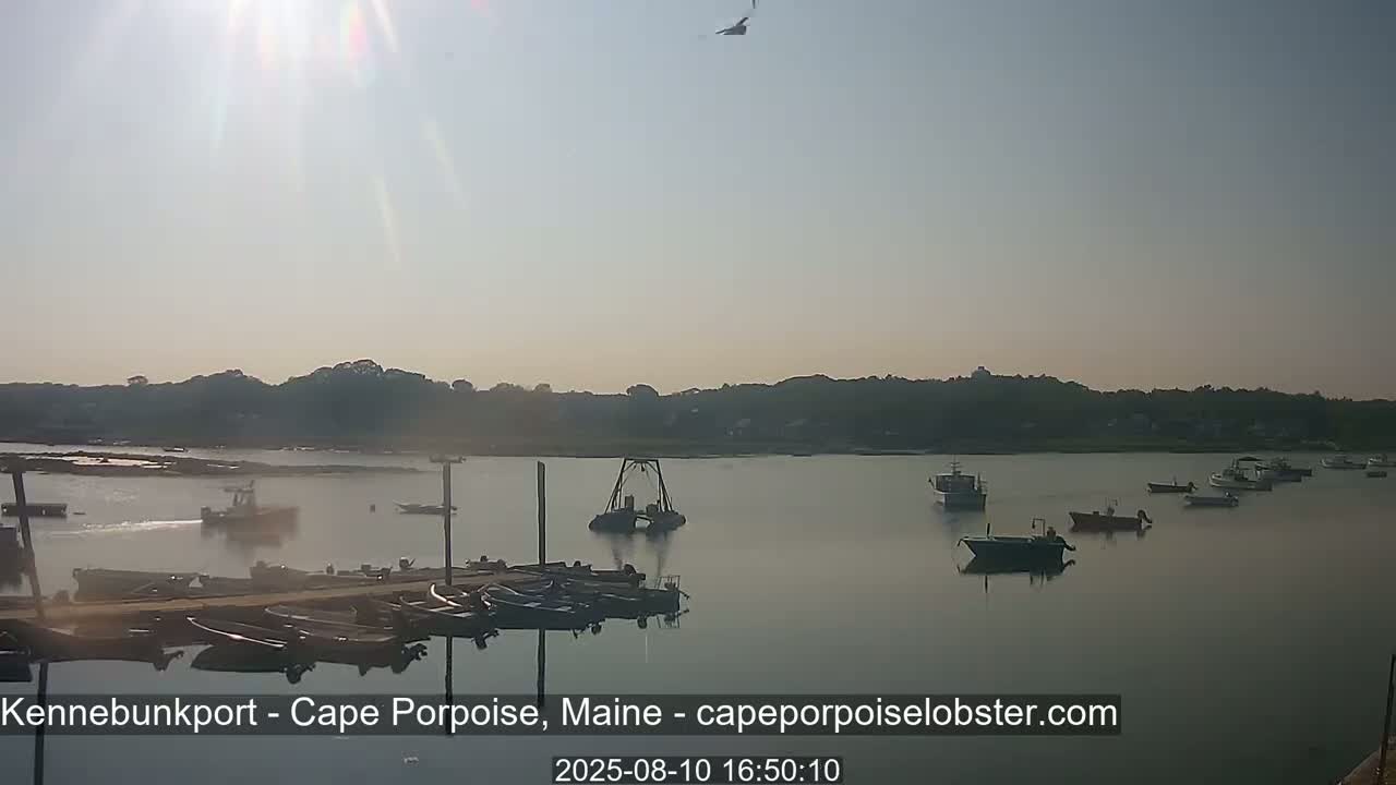 Cape Porpoise,  Inner Harbor Live Cam - Kennebunkport, Maine, USA