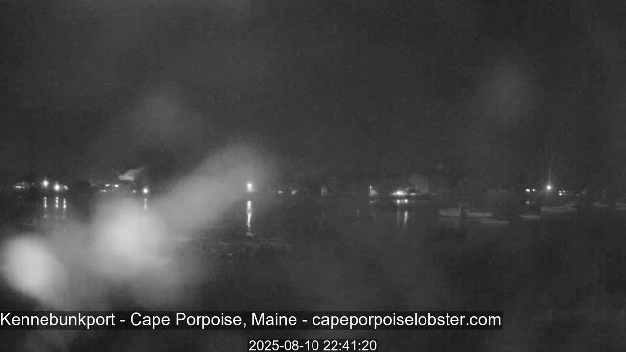 Cape Porpoise,  Inner Harbor Live Cam - Kennebunkport, Maine, USA