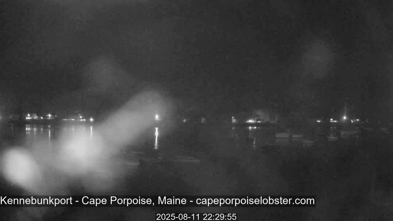 Cape Porpoise,  Inner Harbor Live Cam - Kennebunkport, Maine, USA