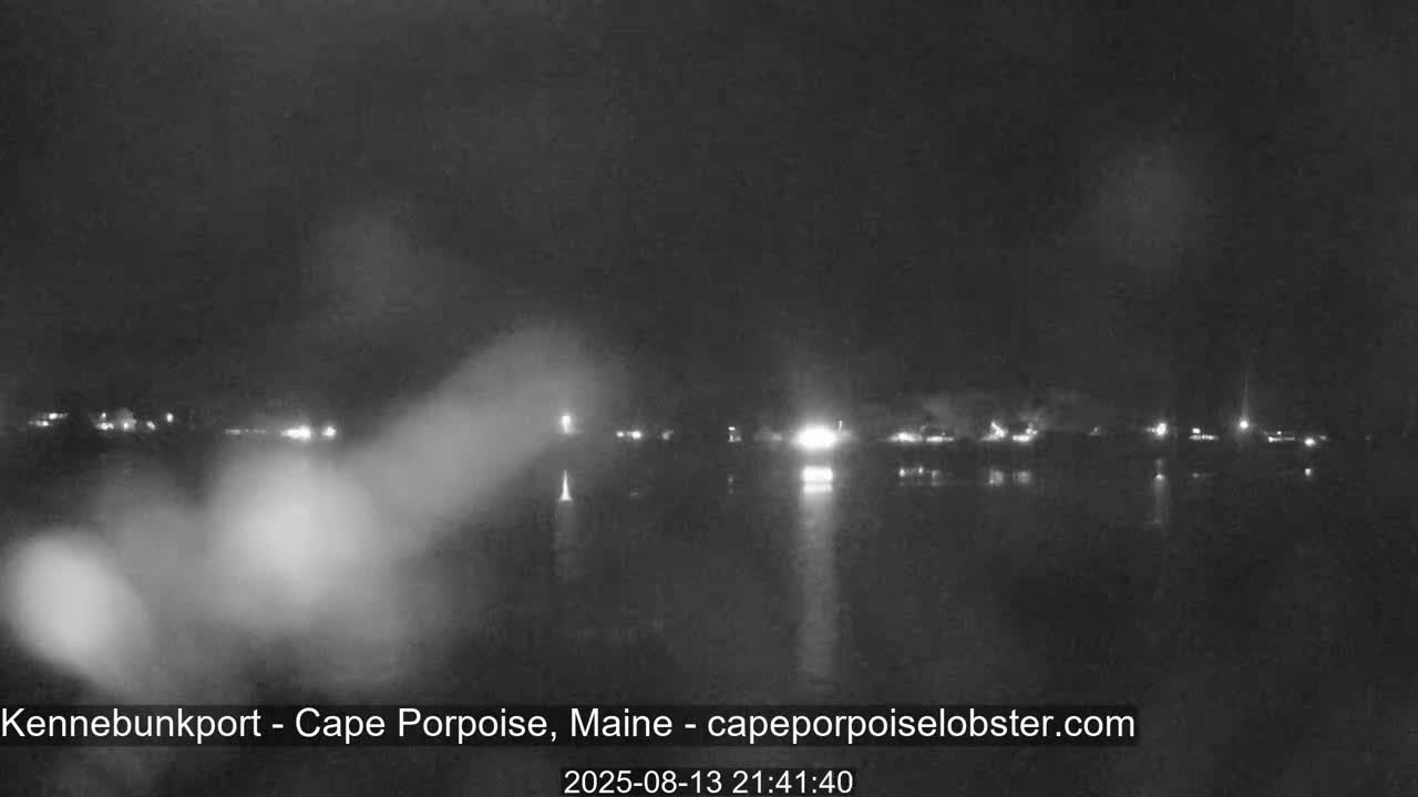 Cape Porpoise,  Inner Harbor Live Cam - Kennebunkport, Maine, USA