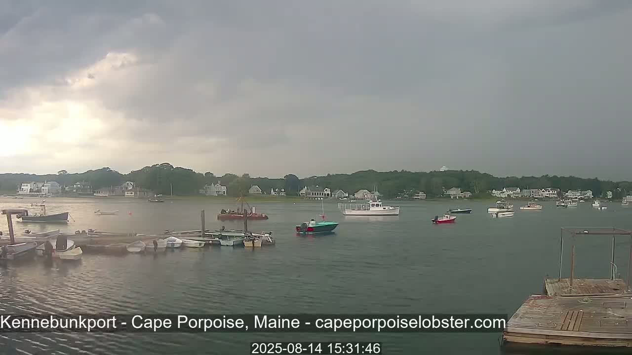 Cape Porpoise,  Inner Harbor Live Cam - Kennebunkport, Maine, USA