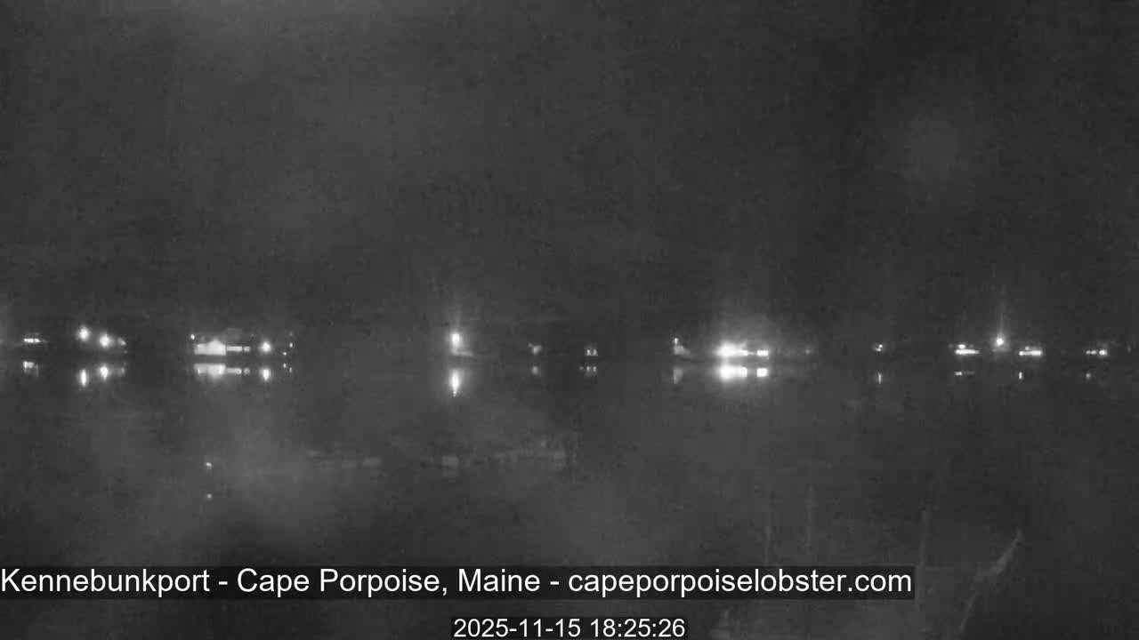Cape Porpoise,  Inner Harbor Live Cam - Kennebunkport, Maine, USA