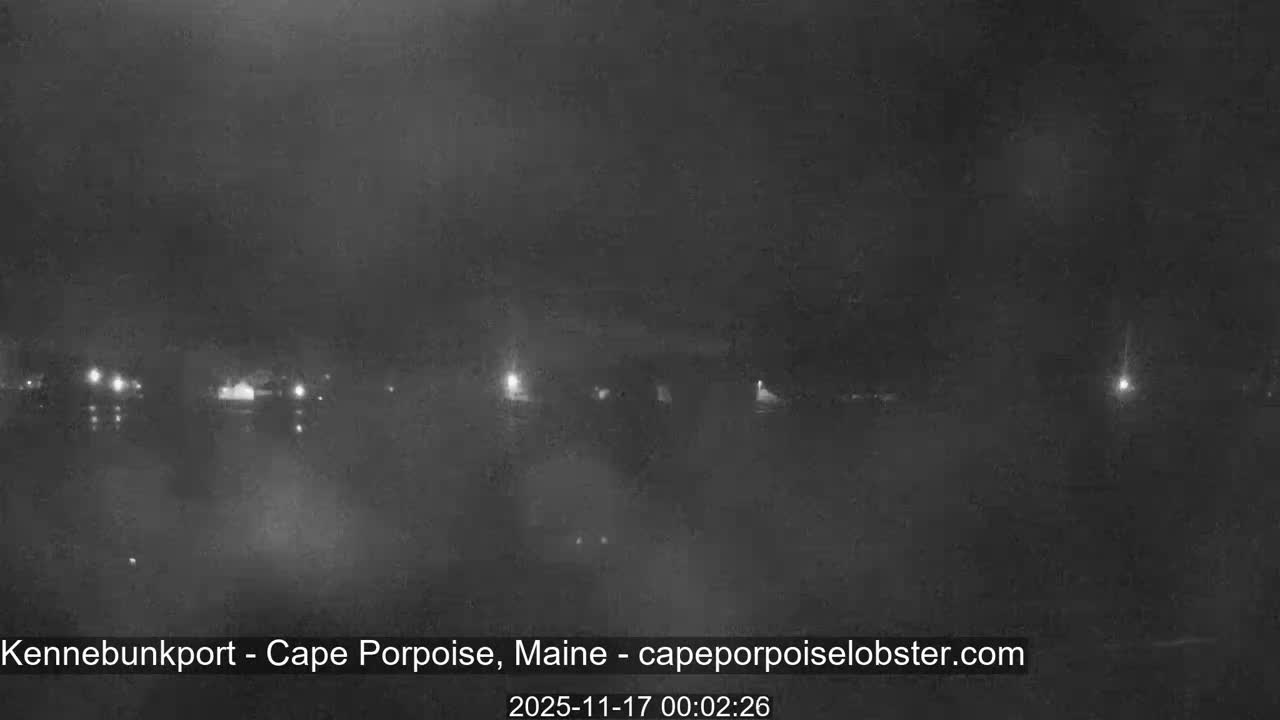 Cape Porpoise,  Inner Harbor Live Cam - Kennebunkport, Maine, USA