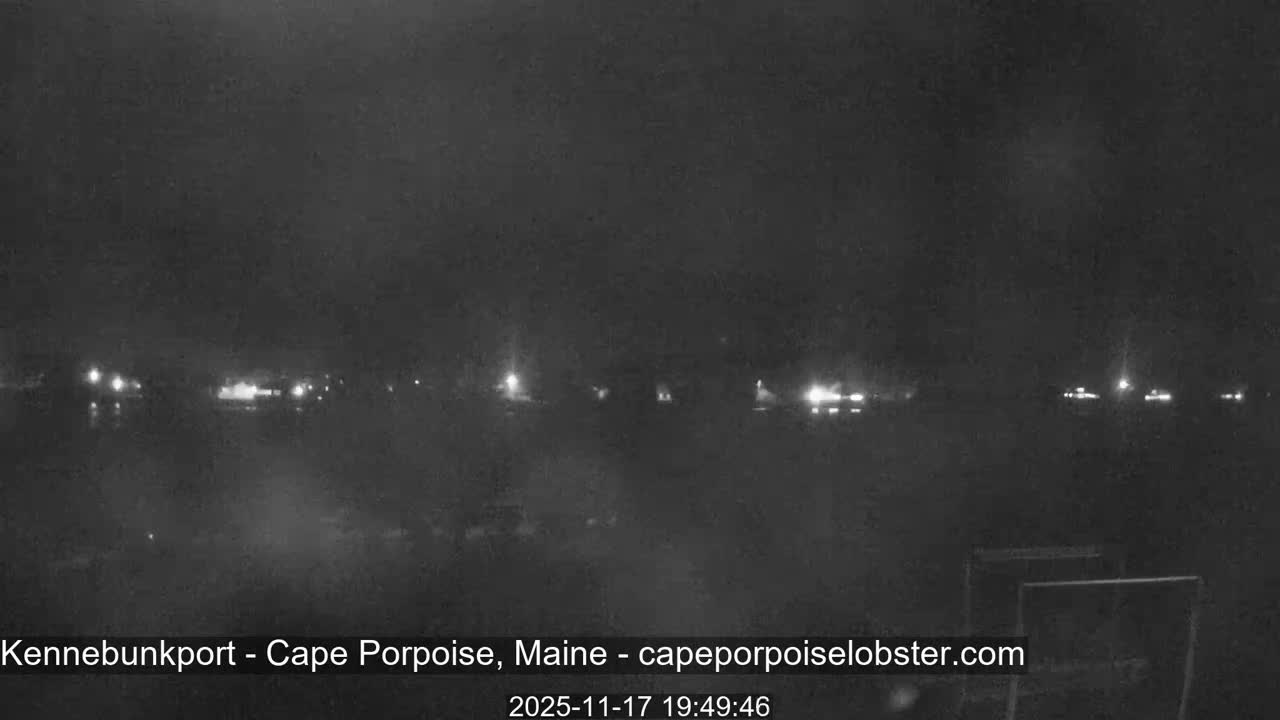 Cape Porpoise,  Inner Harbor Live Cam - Kennebunkport, Maine, USA