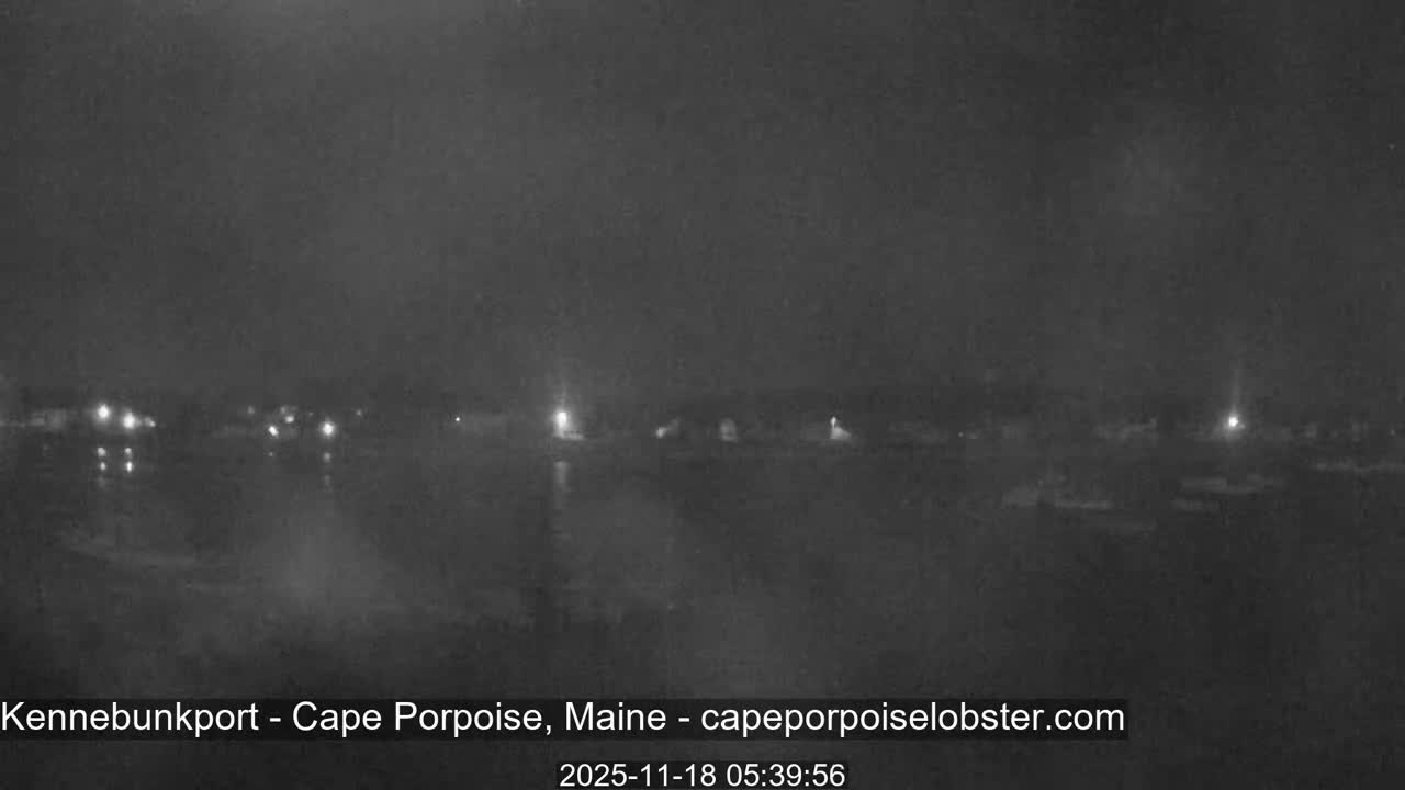 Cape Porpoise,  Inner Harbor Live Cam - Kennebunkport, Maine, USA