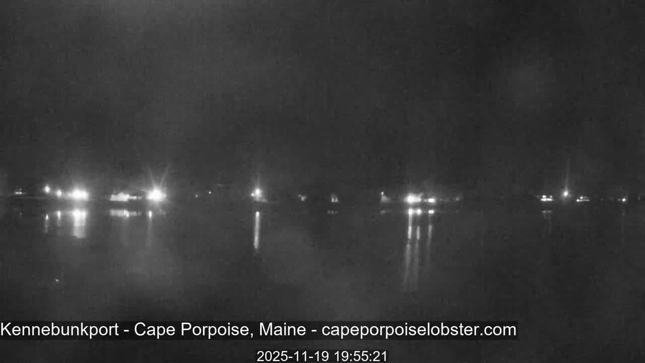 Cape Porpoise,  Inner Harbor Live Cam - Kennebunkport, Maine, USA