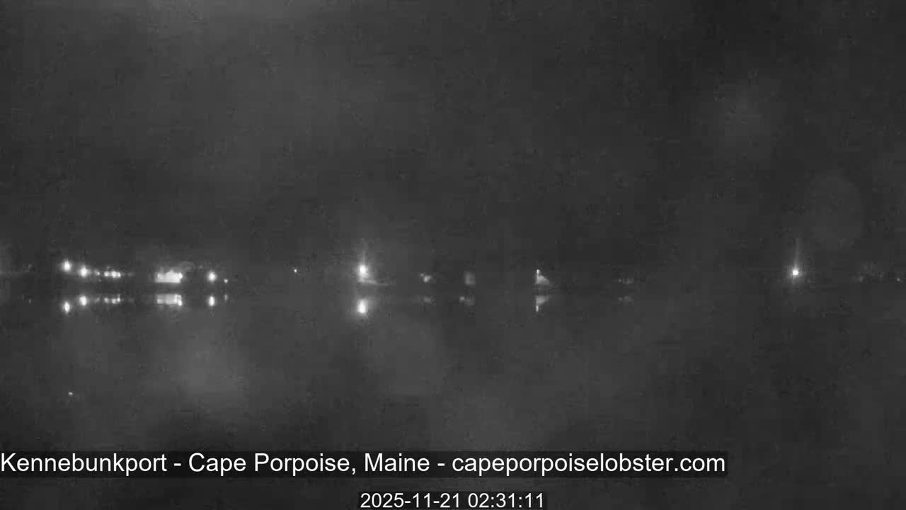 Cape Porpoise,  Inner Harbor Live Cam - Kennebunkport, Maine, USA