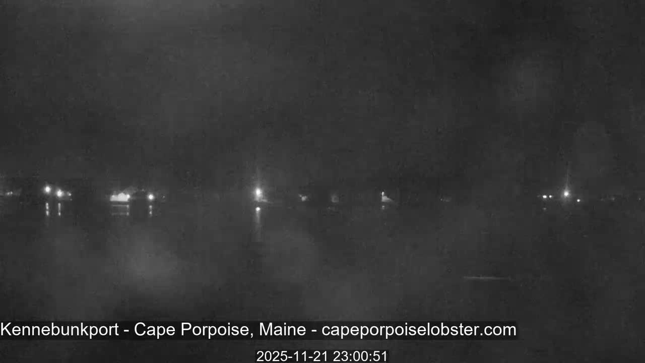 Cape Porpoise,  Inner Harbor Live Cam - Kennebunkport, Maine, USA