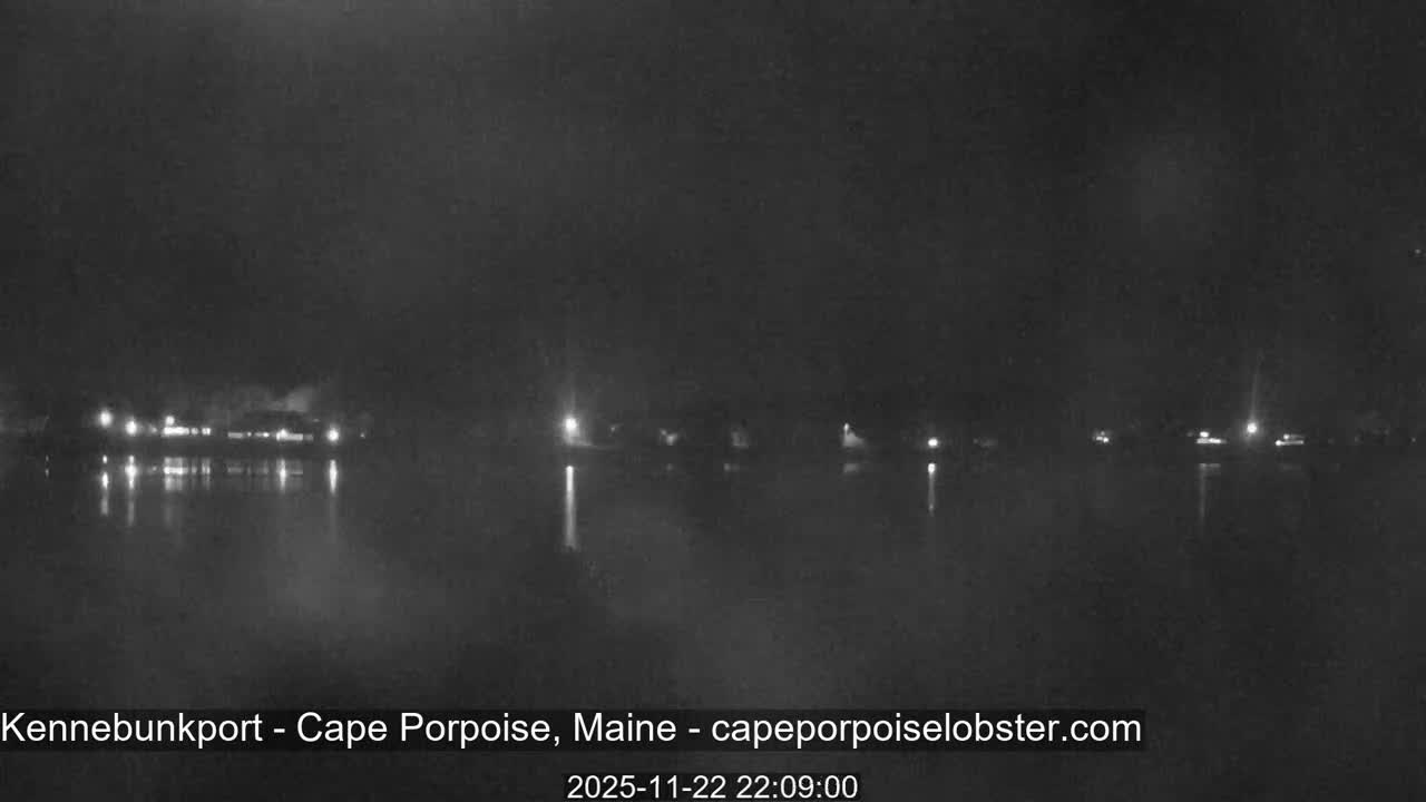Cape Porpoise,  Inner Harbor Live Cam - Kennebunkport, Maine, USA