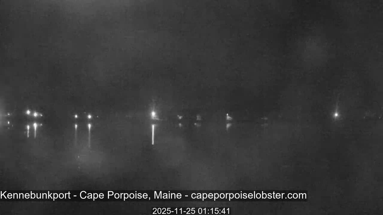 Cape Porpoise,  Inner Harbor Live Cam - Kennebunkport, Maine, USA