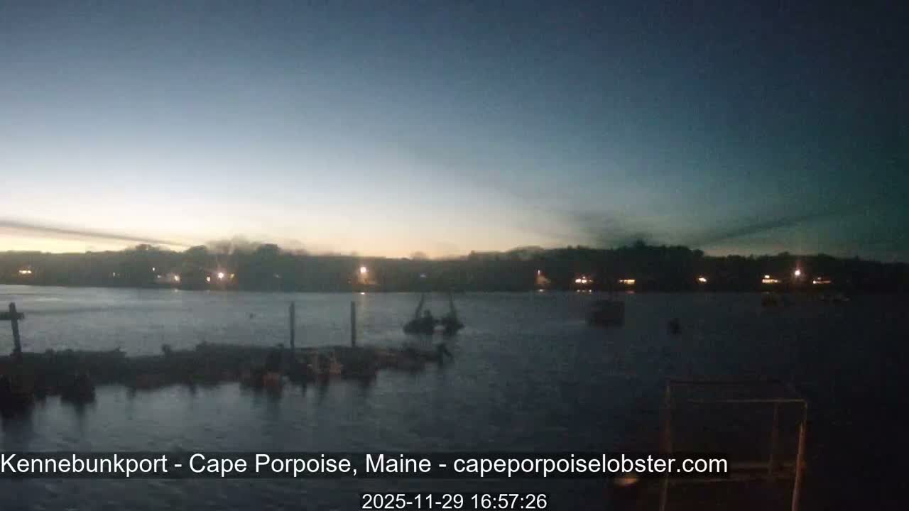 Cape Porpoise,  Inner Harbor Live Cam - Kennebunkport, Maine, USA