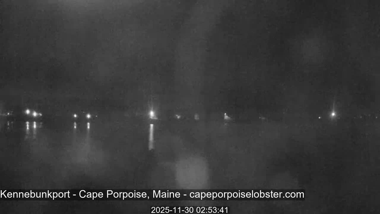 Cape Porpoise,  Inner Harbor Live Cam - Kennebunkport, Maine, USA