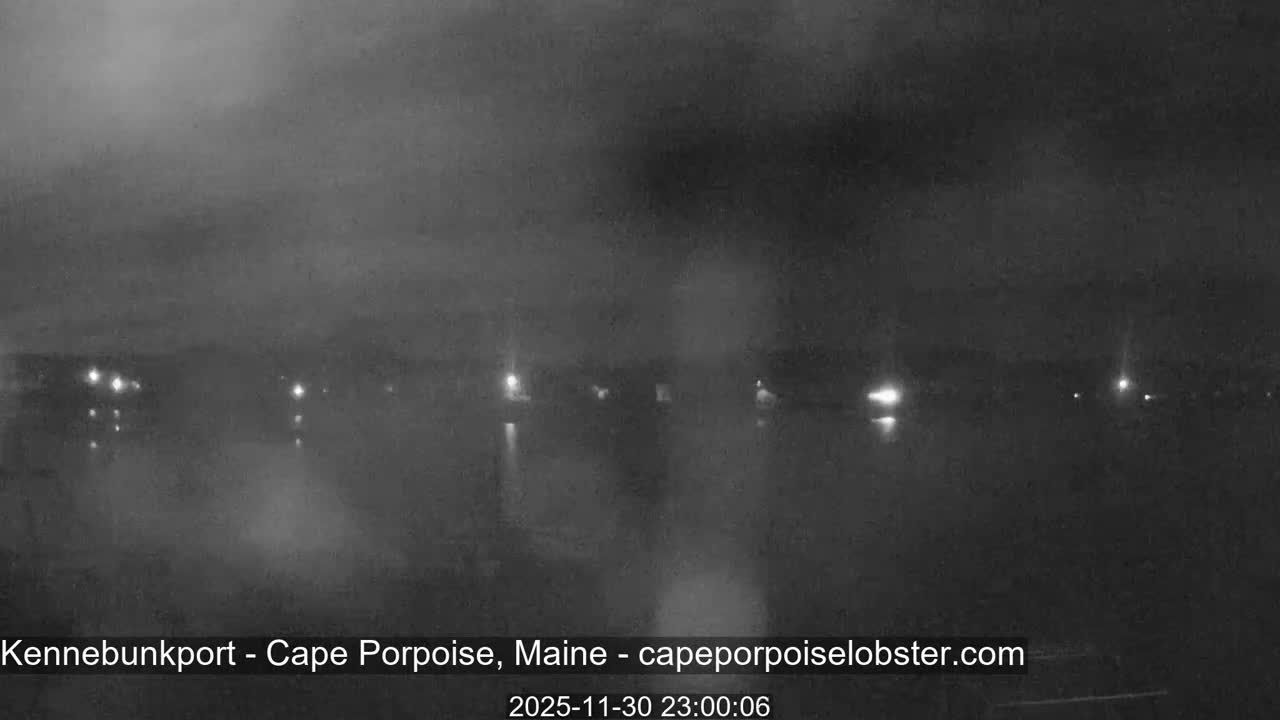 Cape Porpoise,  Inner Harbor Live Cam - Kennebunkport, Maine, USA