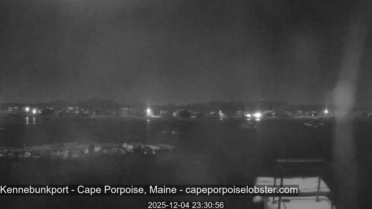 Cape Porpoise,  Inner Harbor Live Cam - Kennebunkport, Maine, USA