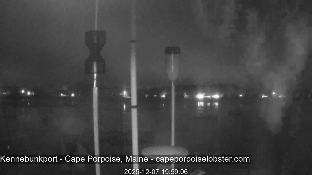 Cape Porpoise,  Inner Harbor Live Cam - Kennebunkport, Maine, USA