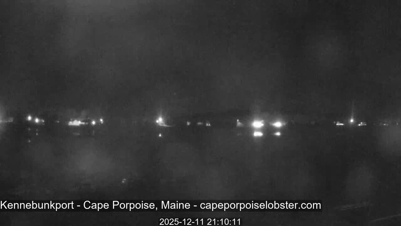 Cape Porpoise,  Inner Harbor Live Cam - Kennebunkport, Maine, USA