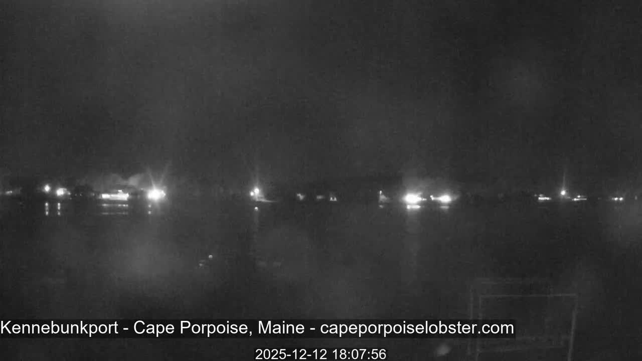 Cape Porpoise,  Inner Harbor Live Cam - Kennebunkport, Maine, USA