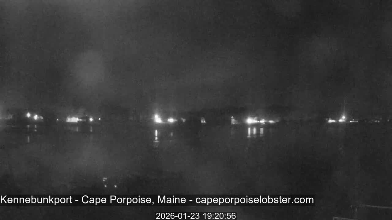 Cape Porpoise,  Inner Harbor Live Cam - Kennebunkport, Maine, USA