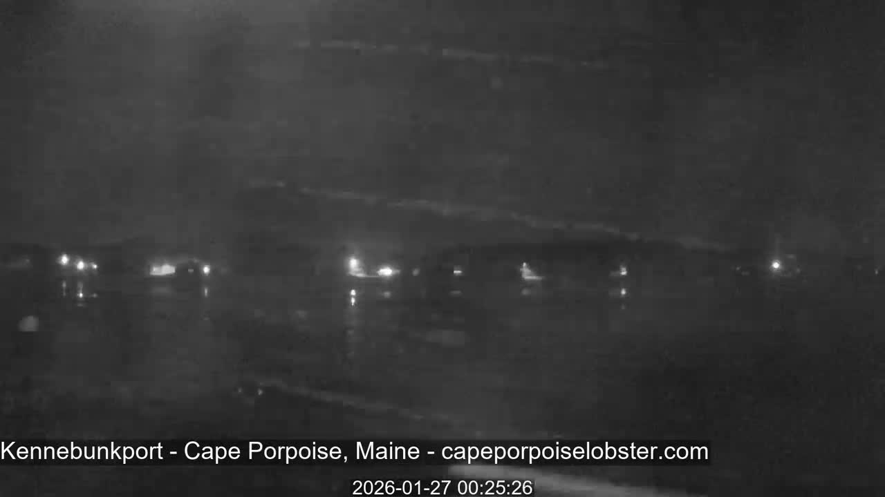 Cape Porpoise,  Inner Harbor Live Cam - Kennebunkport, Maine, USA