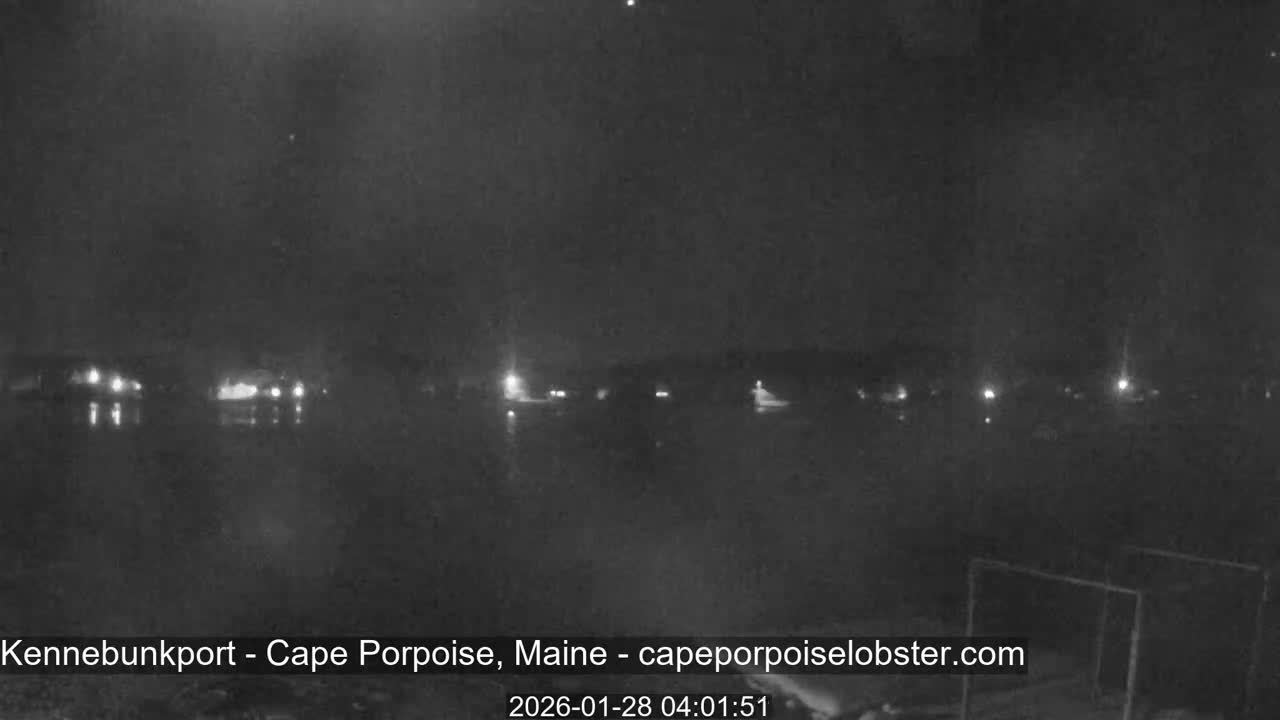 Cape Porpoise,  Inner Harbor Live Cam - Kennebunkport, Maine, USA