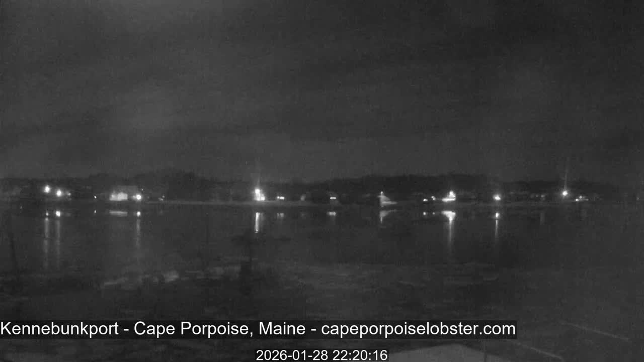 Cape Porpoise,  Inner Harbor Live Cam - Kennebunkport, Maine, USA