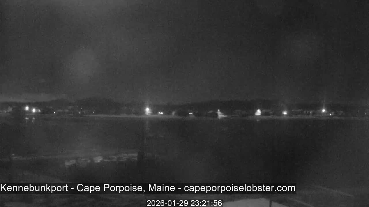 Cape Porpoise,  Inner Harbor Live Cam - Kennebunkport, Maine, USA