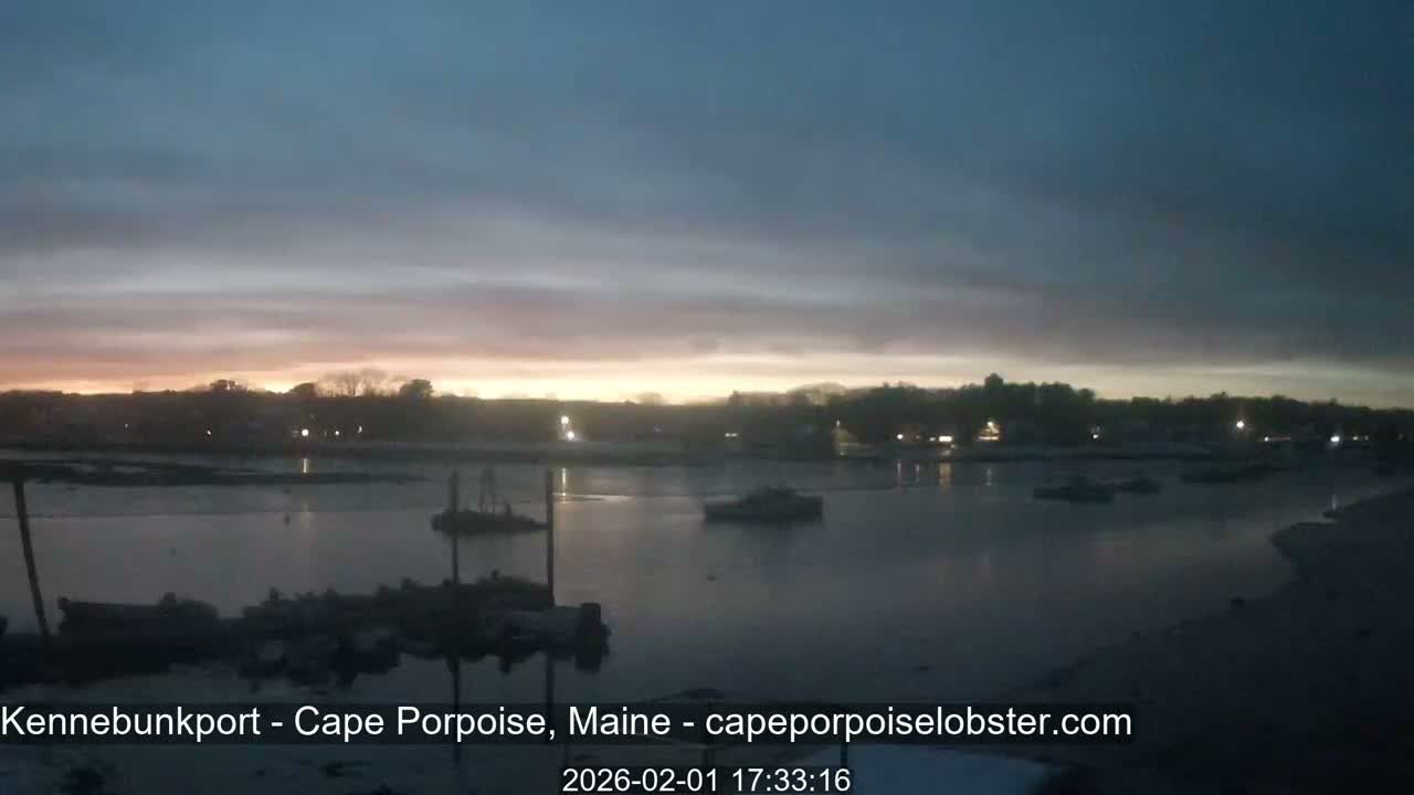Cape Porpoise,  Inner Harbor Live Cam - Kennebunkport, Maine, USA