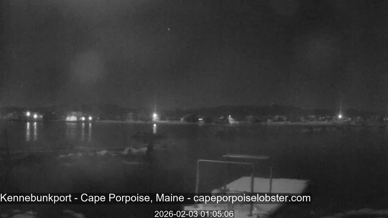 Cape Porpoise,  Inner Harbor Live Cam - Kennebunkport, Maine, USA