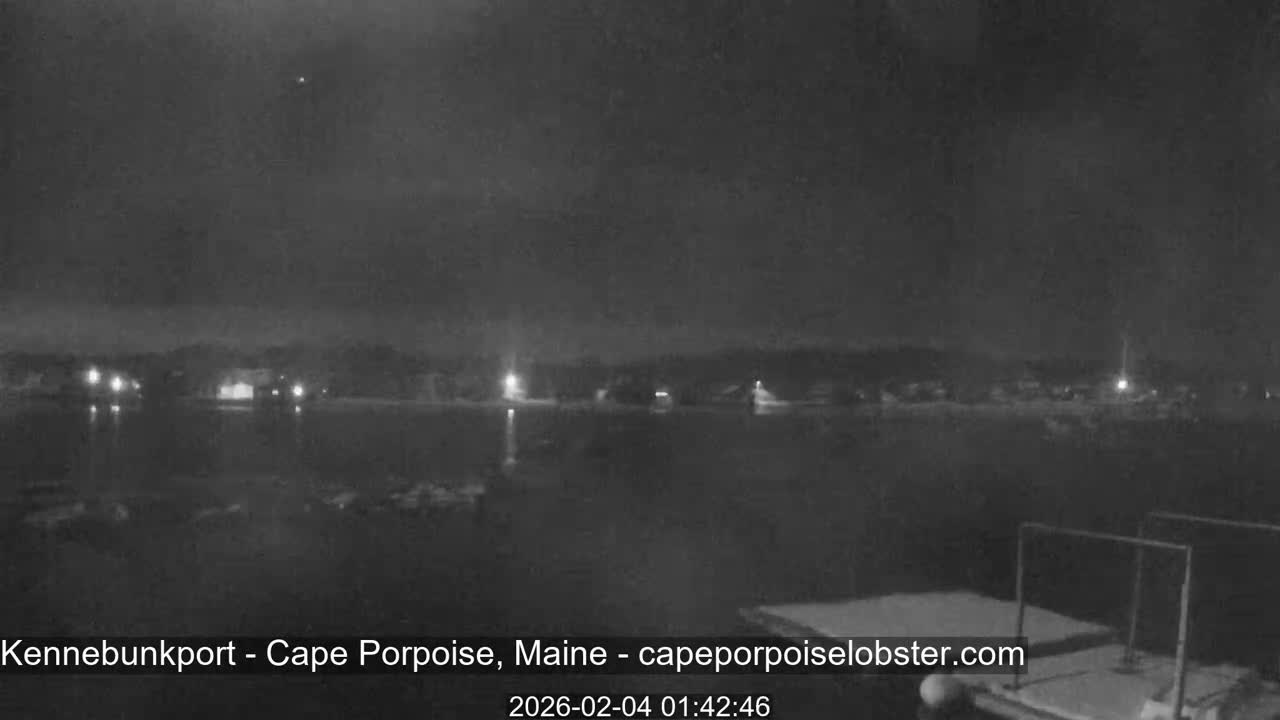 Cape Porpoise,  Inner Harbor Live Cam - Kennebunkport, Maine, USA
