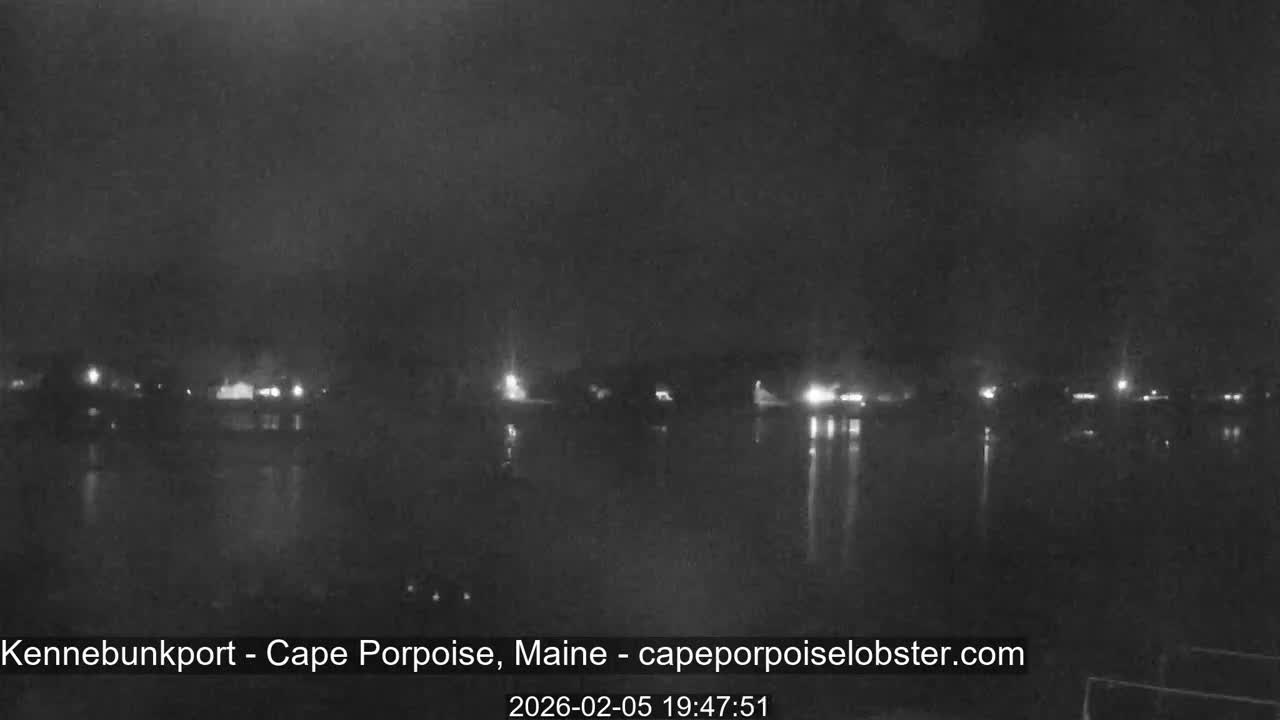 Cape Porpoise,  Inner Harbor Live Cam - Kennebunkport, Maine, USA