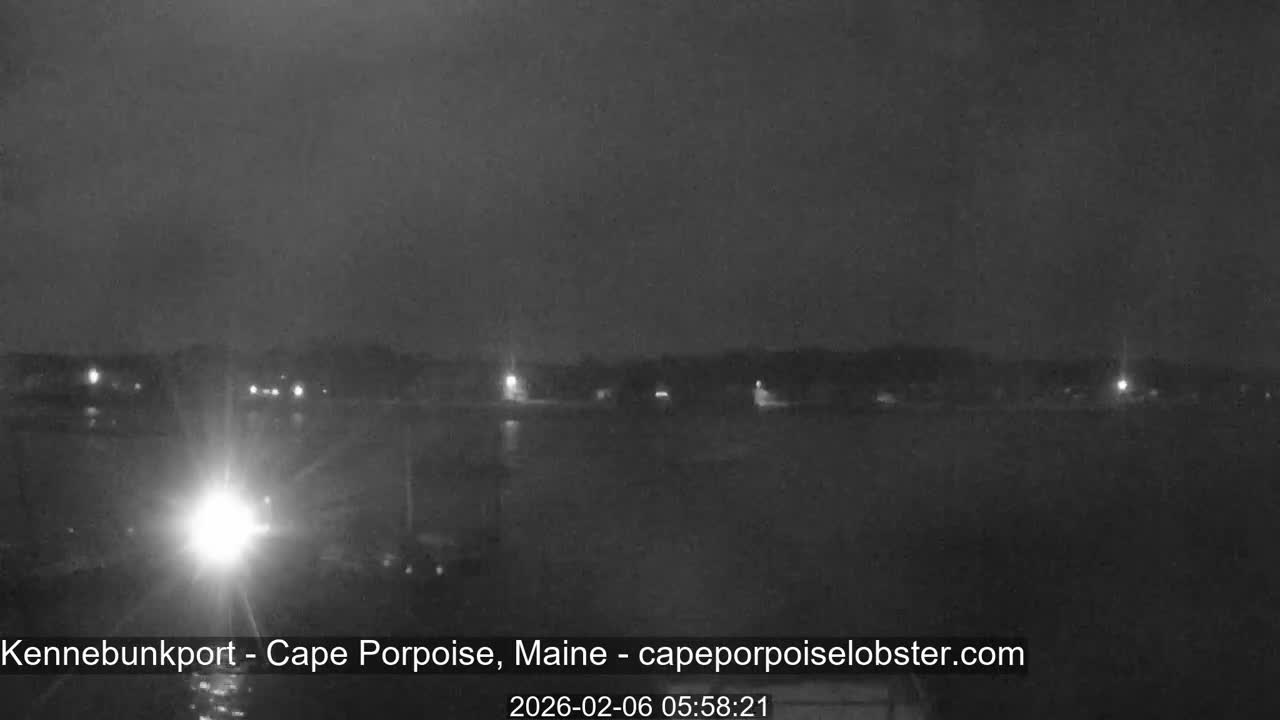 Cape Porpoise,  Inner Harbor Live Cam - Kennebunkport, Maine, USA