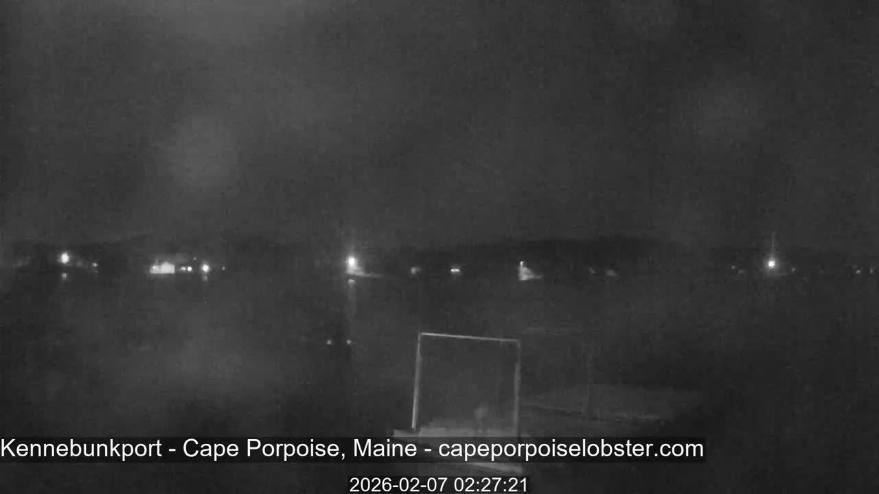 Cape Porpoise,  Inner Harbor Live Cam - Kennebunkport, Maine, USA