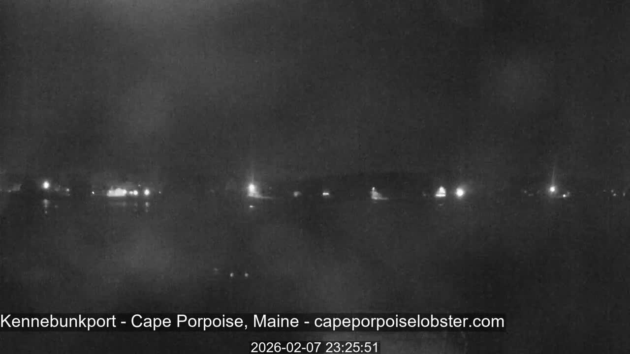 Cape Porpoise,  Inner Harbor Live Cam - Kennebunkport, Maine, USA