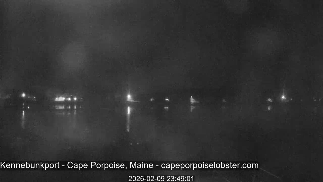 Cape Porpoise,  Inner Harbor Live Cam - Kennebunkport, Maine, USA